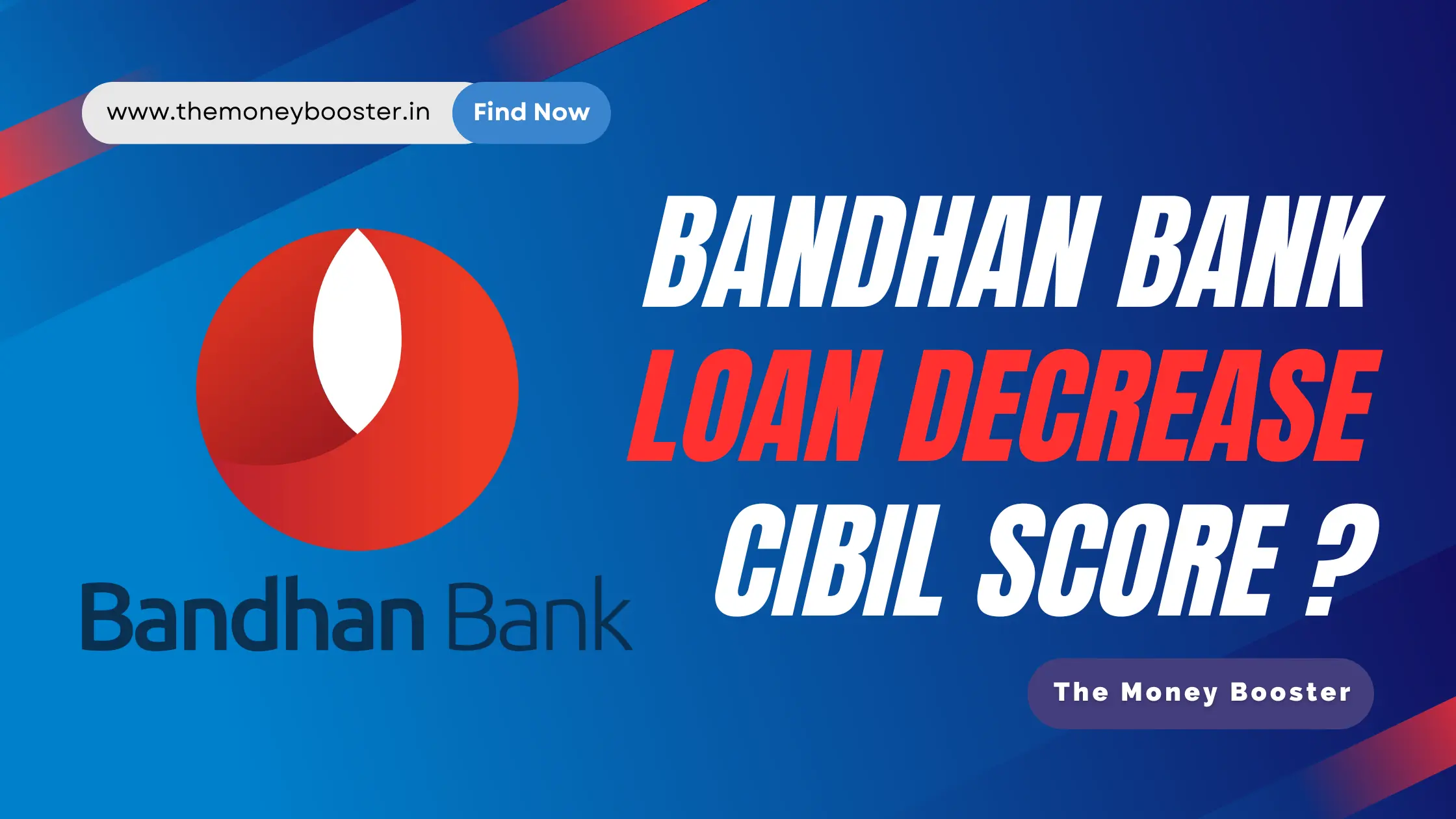 Does Bandhan Bank Personal Loan Decrease Cibil Score?