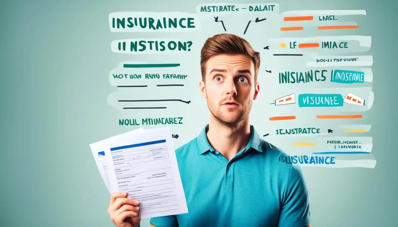 Insurance For Young Adults, A young adult looking confused while holding multiple options.